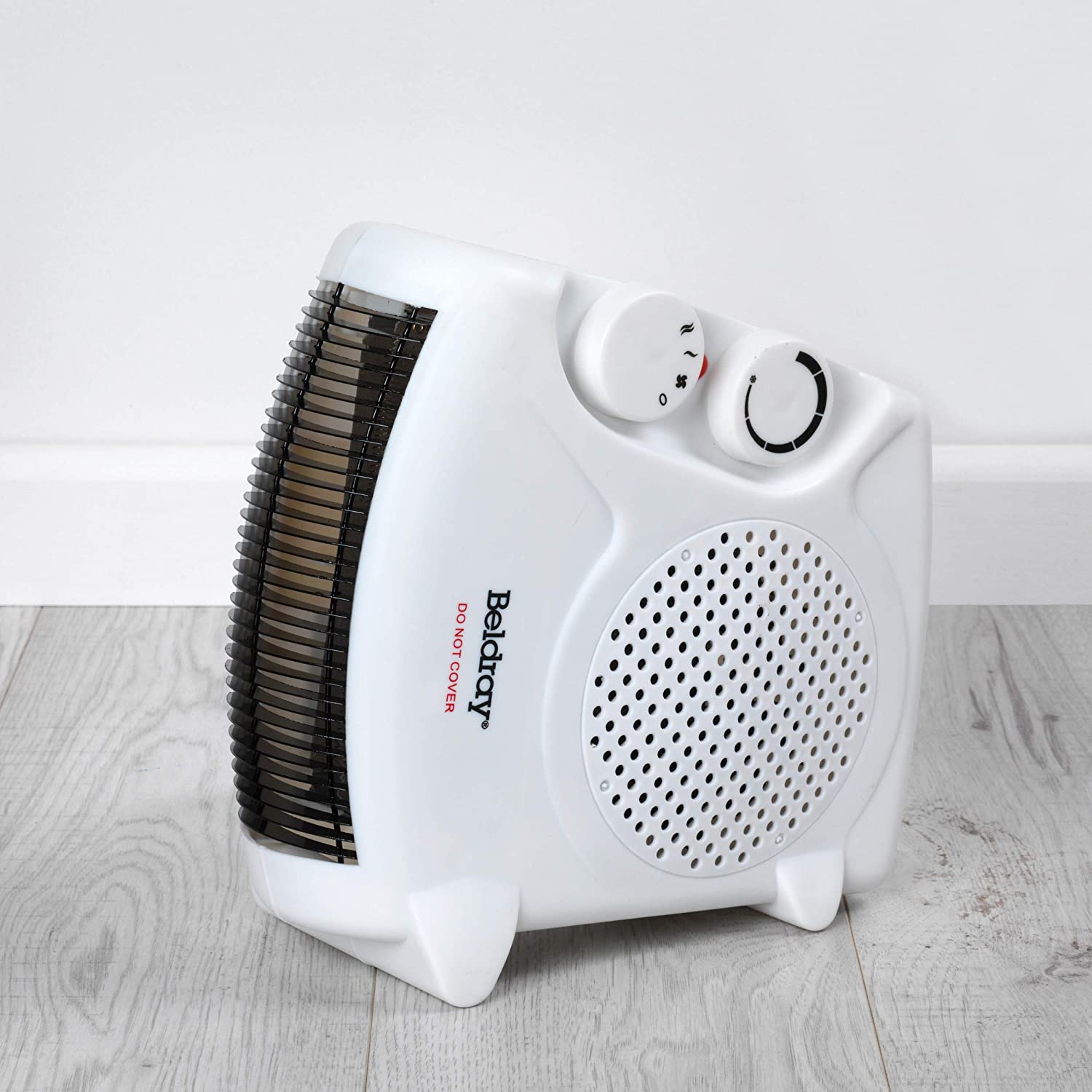 Calentador de ventilador portátil de dos posiciones Beldray